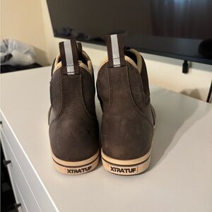 XTRATUF Men's Brown Leather Boots